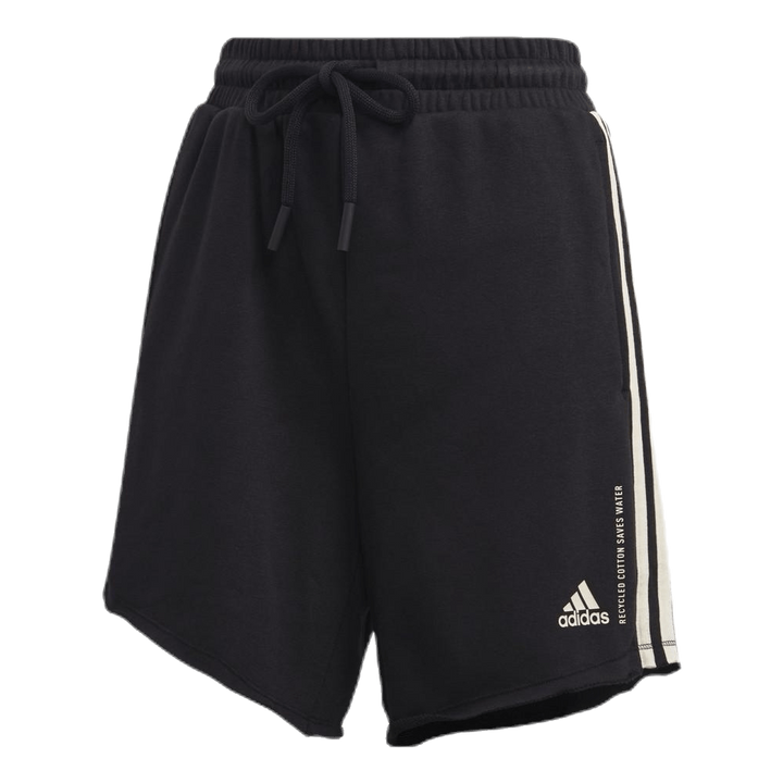W Recycled Cotton Short Black