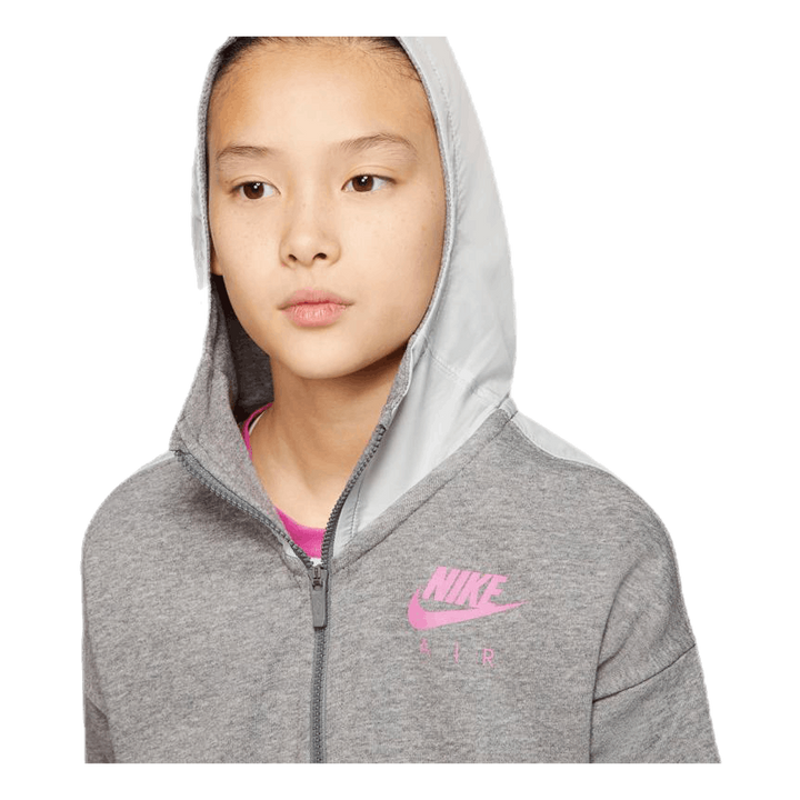 Air Front Zip Jr Pink/Grey