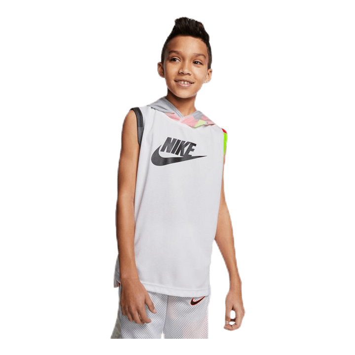 Mesh Top Jr White
