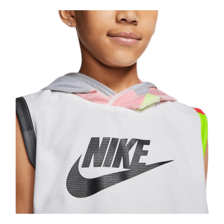 Mesh Top Jr White