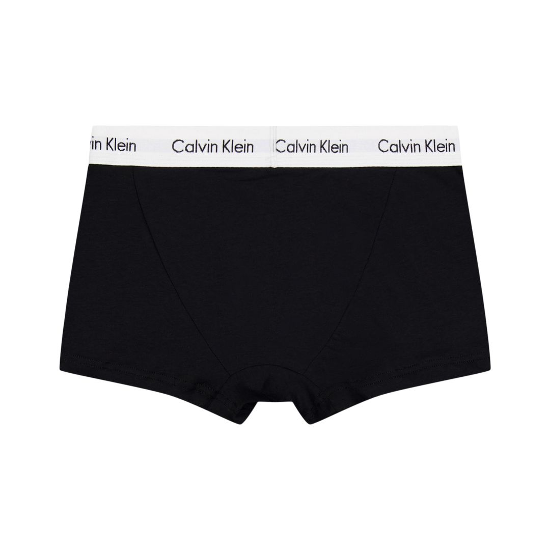 Cotton Stretch 3P Low Rise Trunk Black