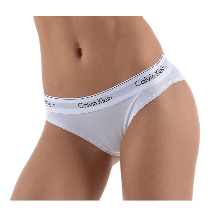 Modern Cotton Bikini White