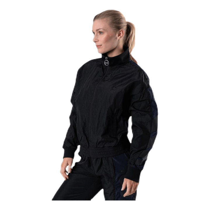 Dark Windbreaker Jacket Black