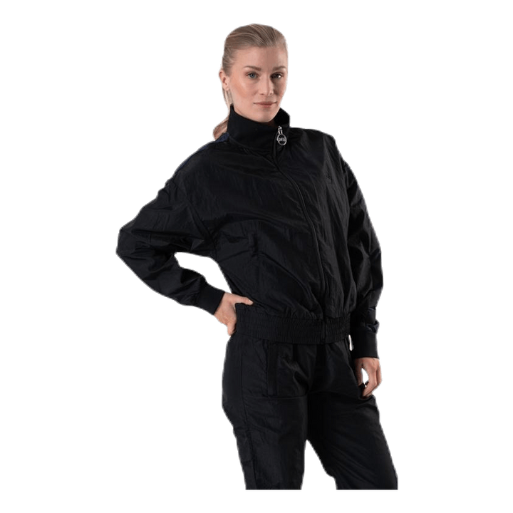 Dark Windbreaker Jacket Black