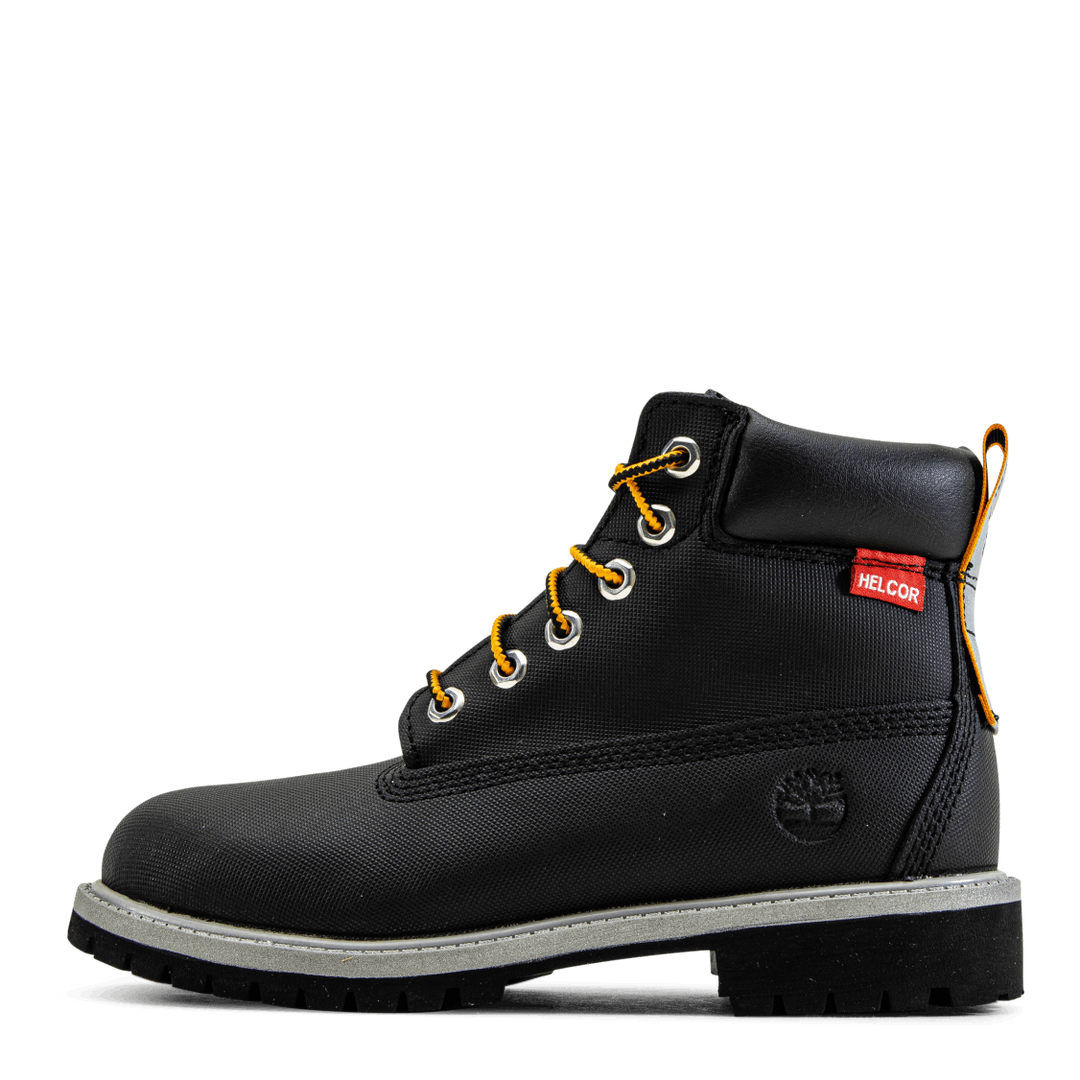 6 In Premium WP Boot Kids Black