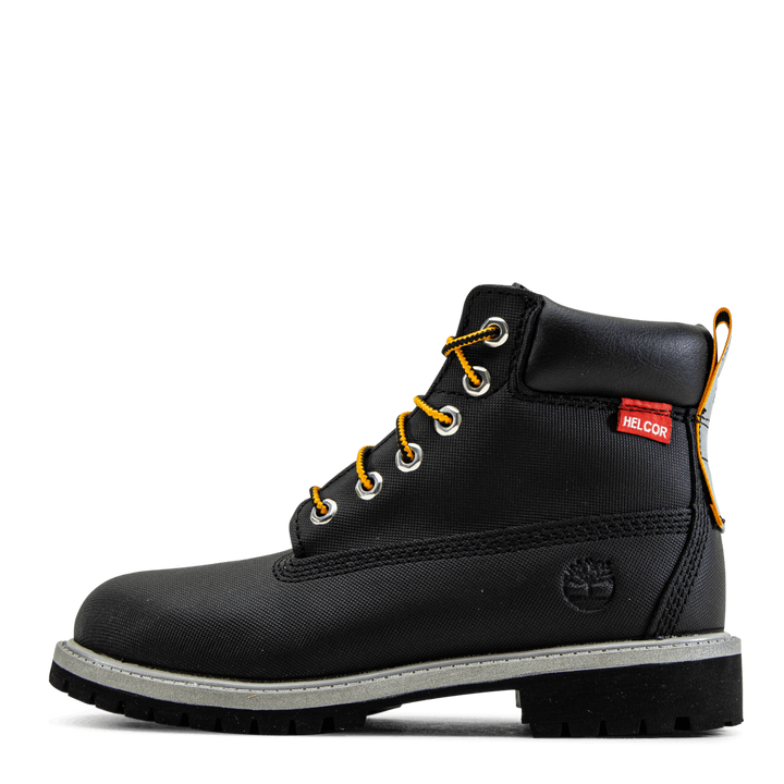 6 In Premium WP Boot Kids Black