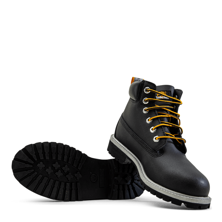 6 In Premium WP Boot Kids Black