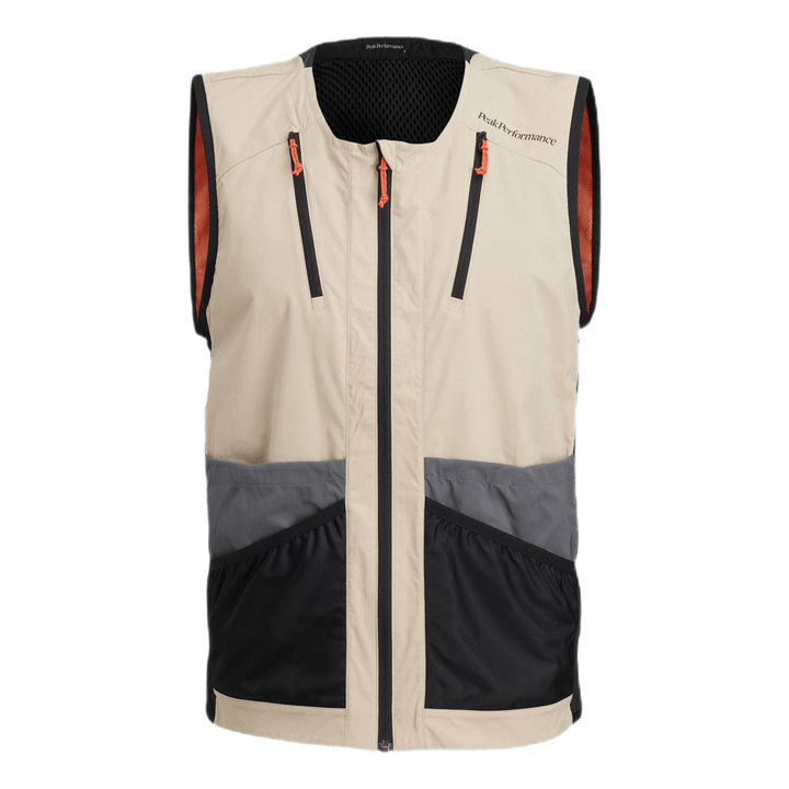 Vislight Utility Vest Beige/Grey