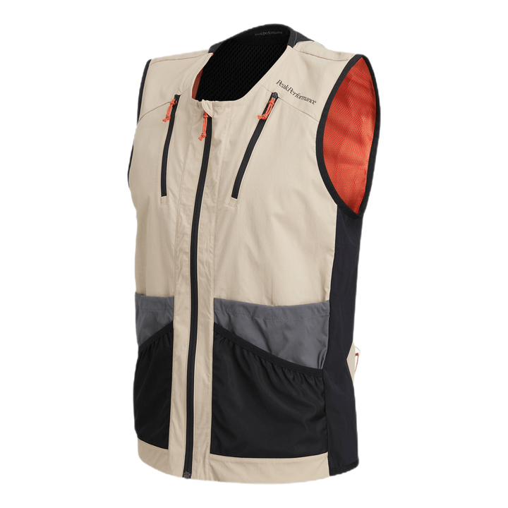 Vislight Utility Vest Beige/Grey