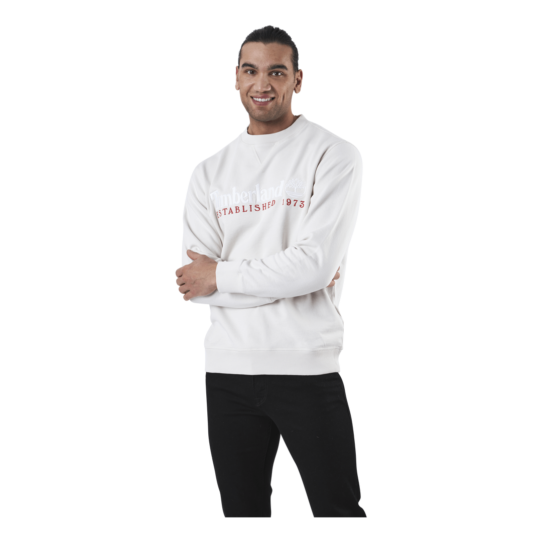 Est1973 Crew Sweats Beige