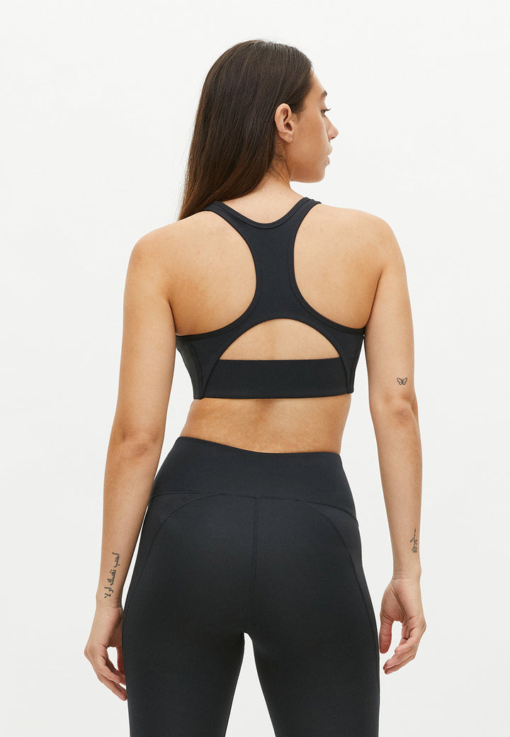 Flattering Sportsbra Black