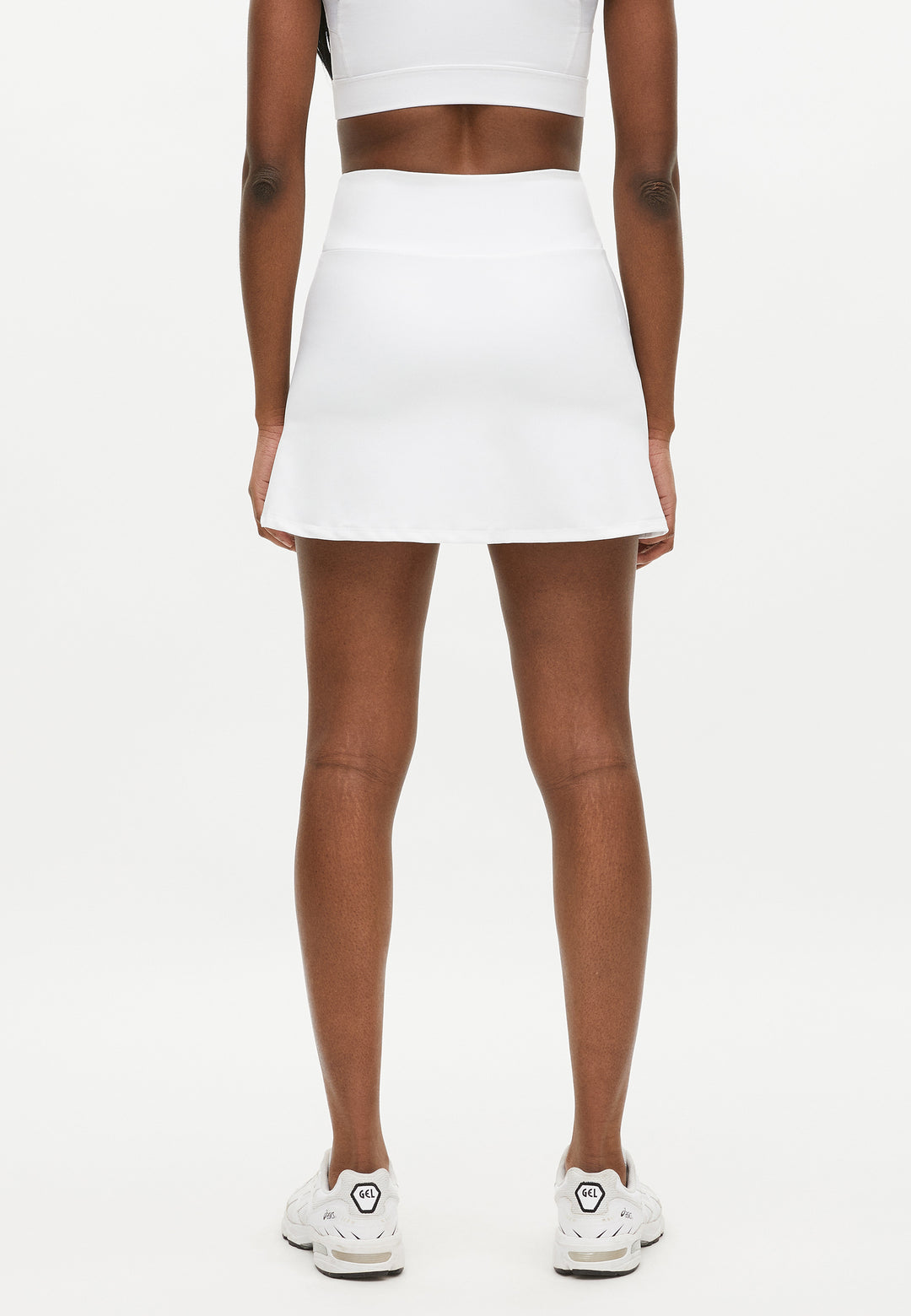 Court Jersey Skort White