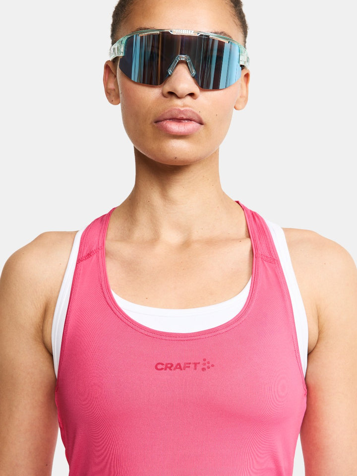 Adv Essence Singlet W Fuchsia