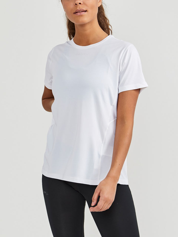 Adv Essence Ss Tee W White