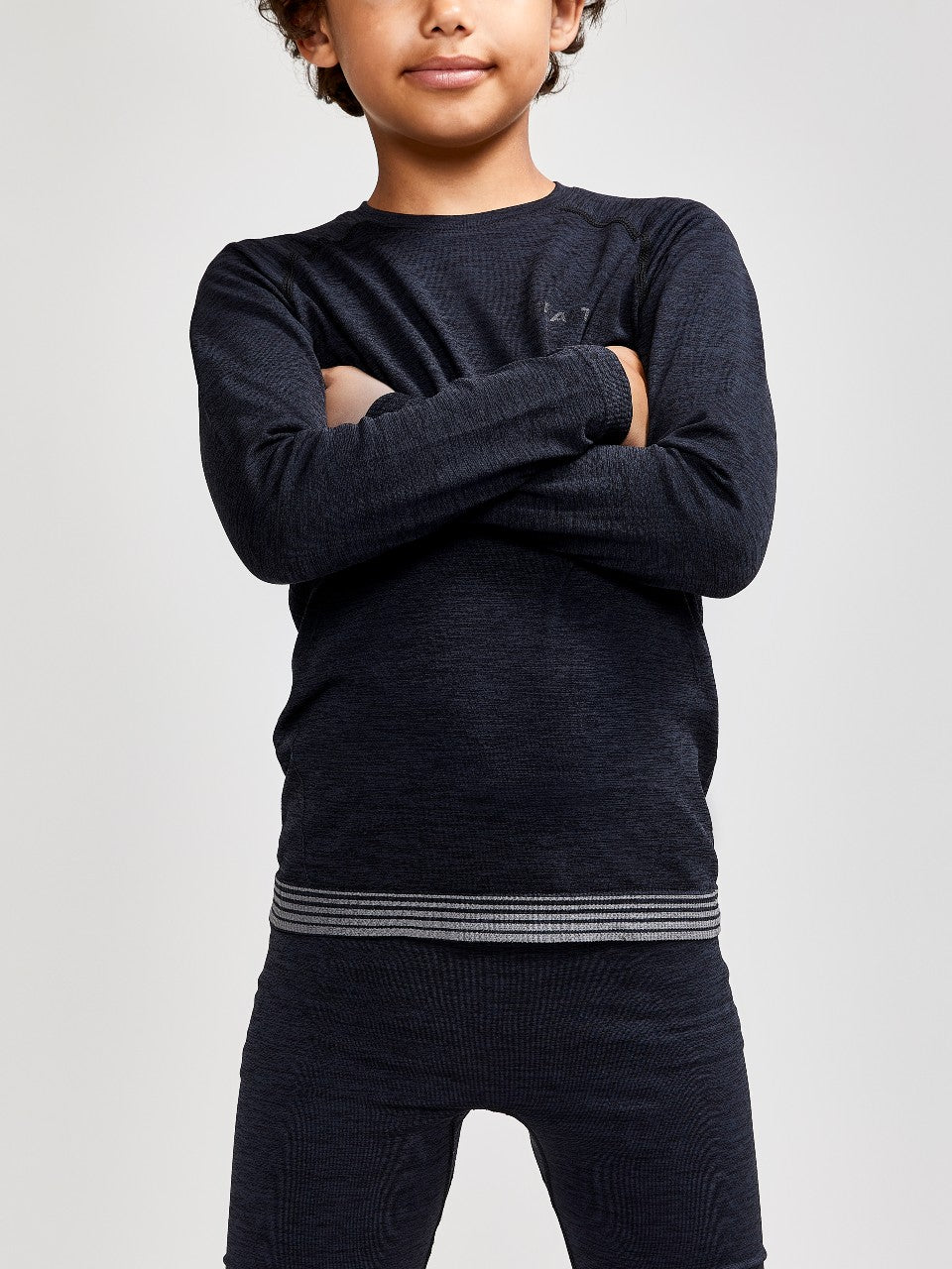 Core Dry Active Comfort Ls Jr Black