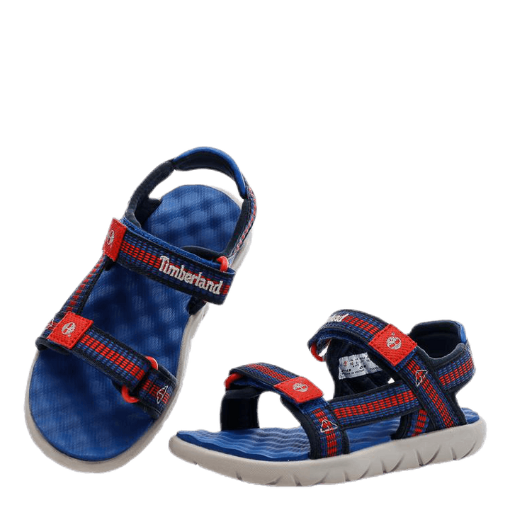 Perkins Row Webbing Sandal Blue/Red