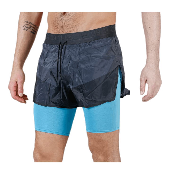 2'' 2in1 Short Teck Pack Blue/Black