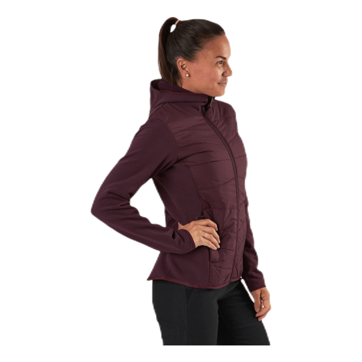Radiant Hybrid Hoodie Purple