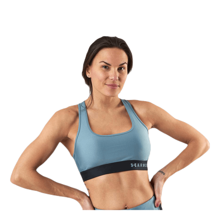 Armour Mid Crossback Bra Blue