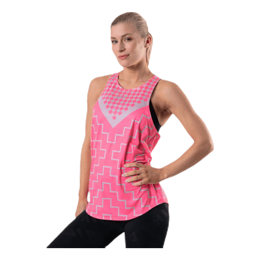 Tank Runway Geo Pink