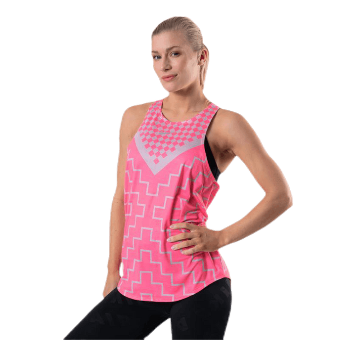 Tank Runway Geo Pink