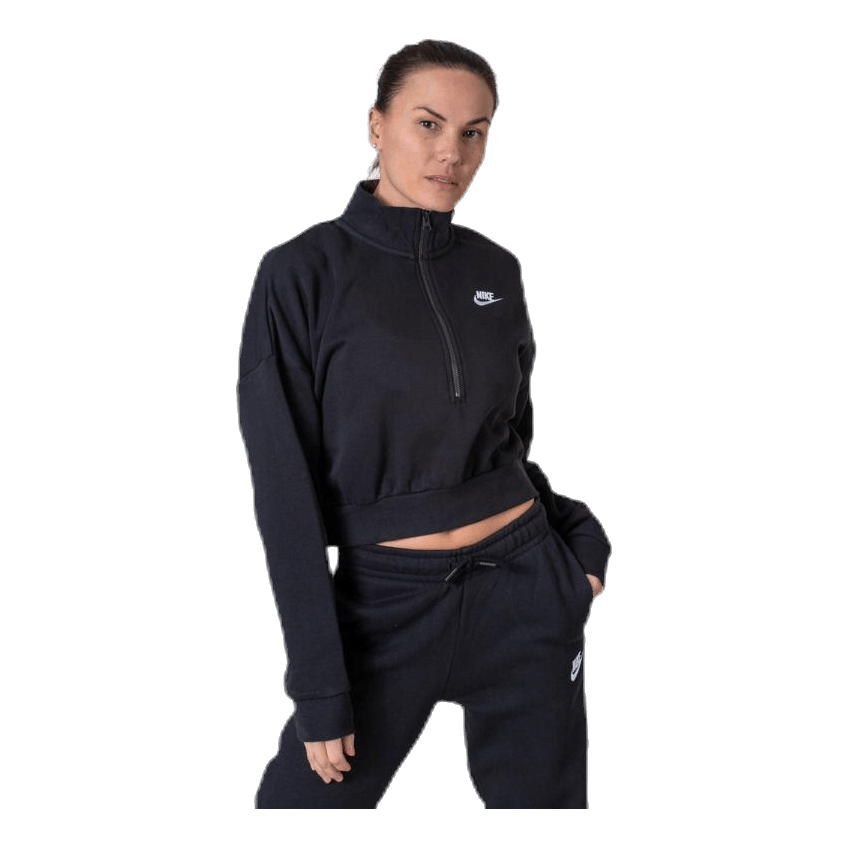 Nsw Essential Flc Crop Hz White/Black