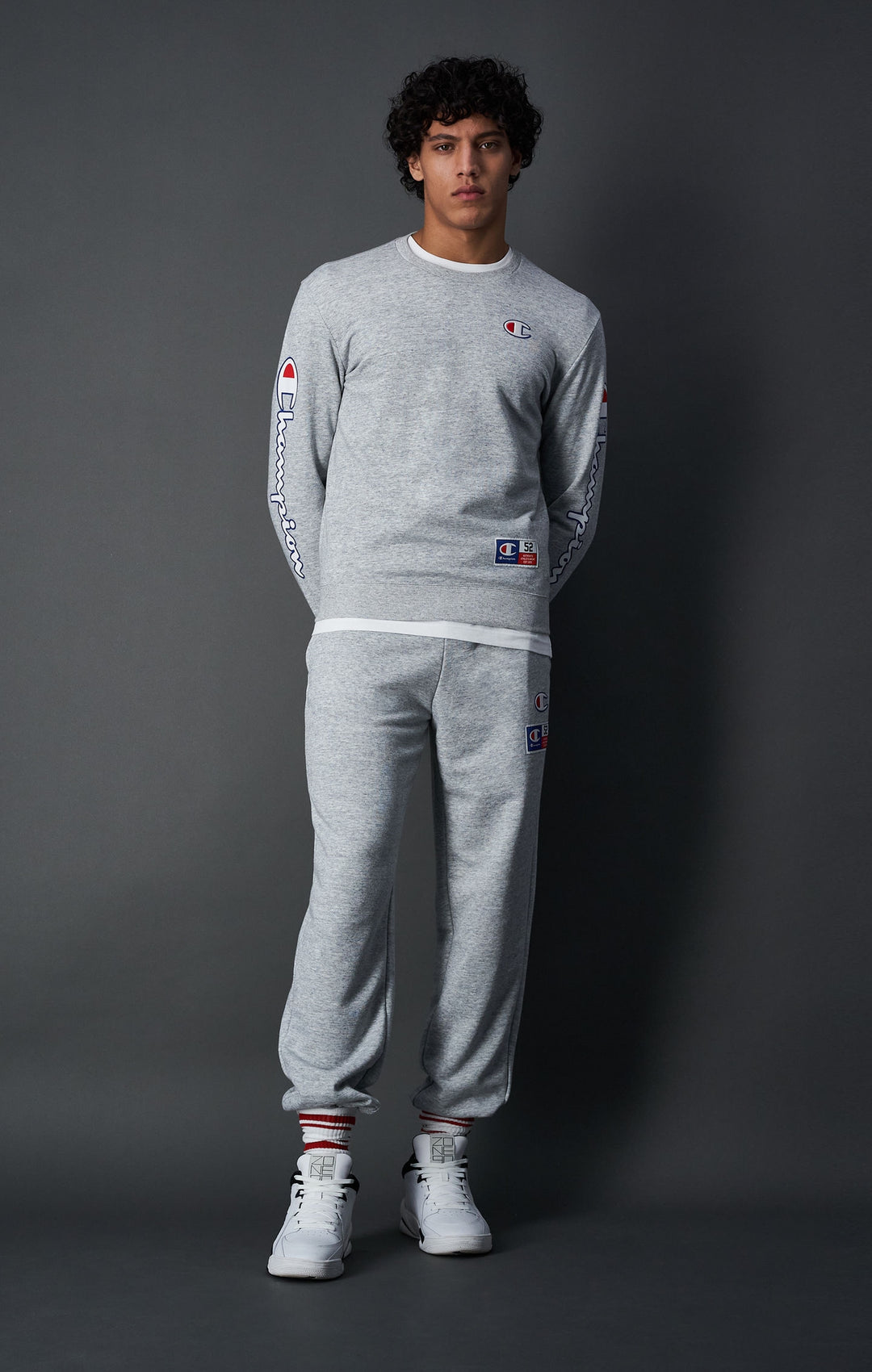 Crewneck Sweatshirt New Oxford Grey Melange
