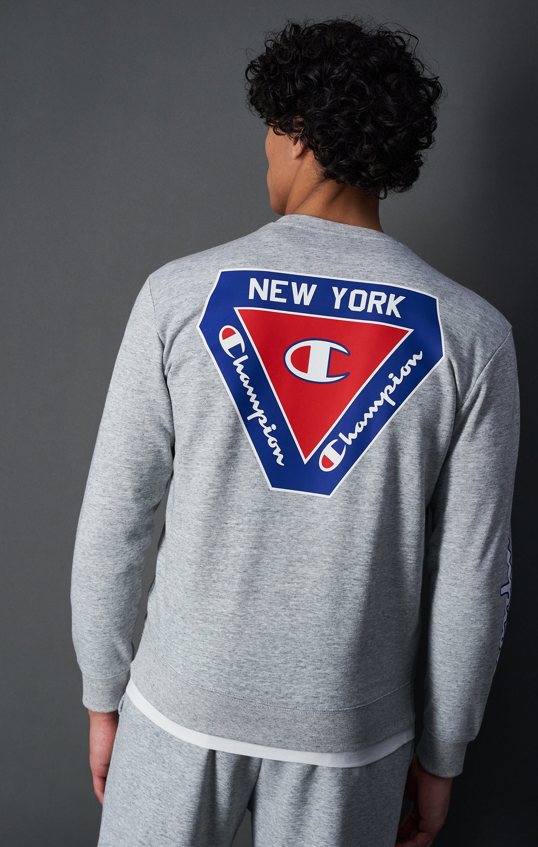 Crewneck Sweatshirt New Oxford Grey Melange