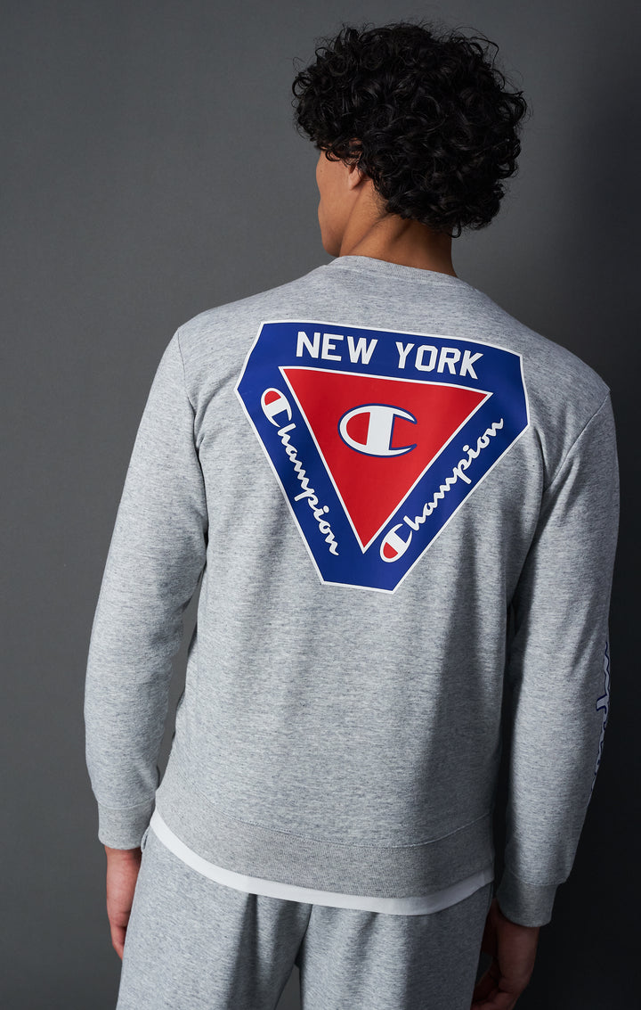 Crewneck Sweatshirt New Oxford Grey Melange