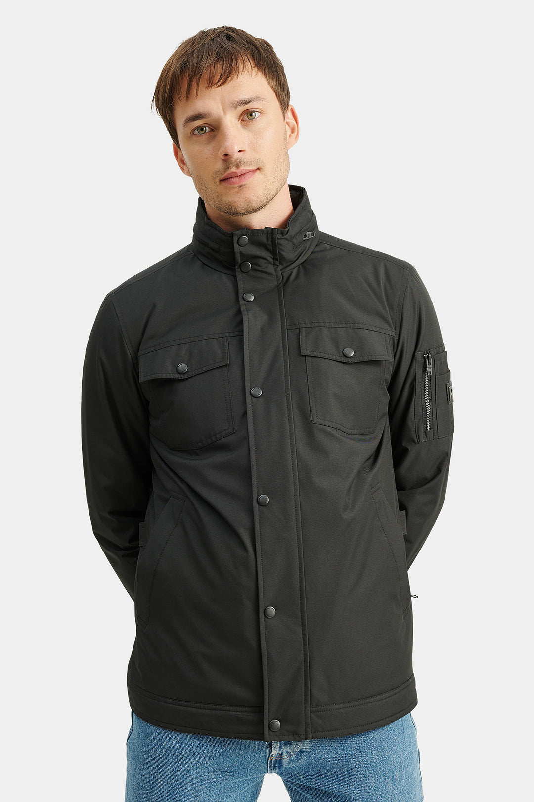 Levy Tech Jacket Black