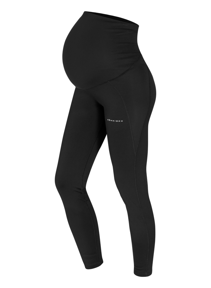 Flattering Maternity Tights Black