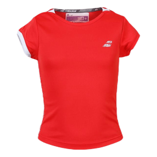 Cap Sleeve Top Performance Red