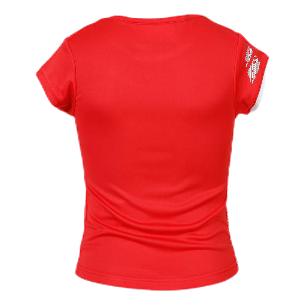 Cap Sleeve Top Performance Red