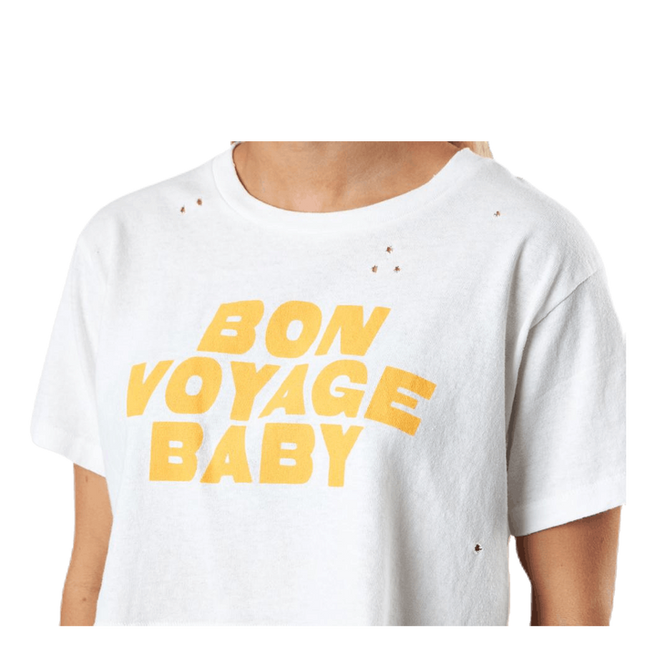 Worn Away Tee White