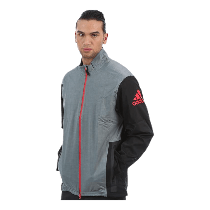 Climaproof Heathered Jacket Black/Grey