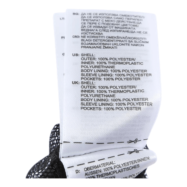 Climaproof Heathered Jacket Black/Grey