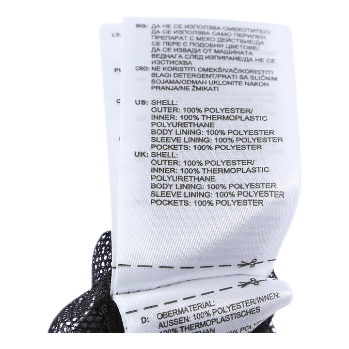 Climaproof Heathered Jacket Black/Grey