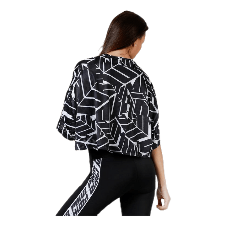 Cosmic Tee TZ White/Black