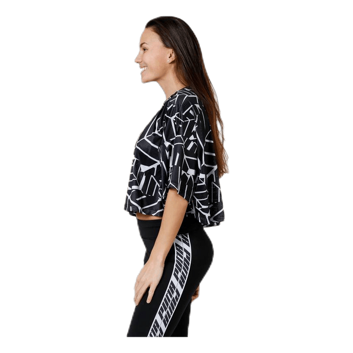 Cosmic Tee TZ White/Black