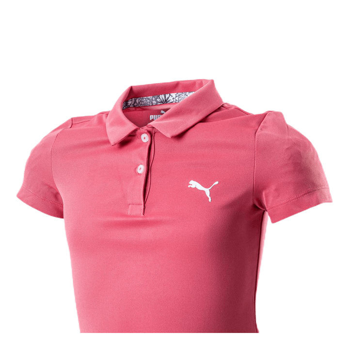 Girls Essential Polo Pink