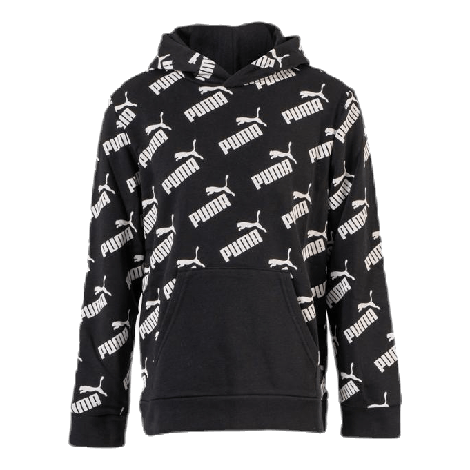 Amplified AOP Hoody TR B Black