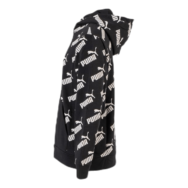 Amplified AOP Hoody TR B Black