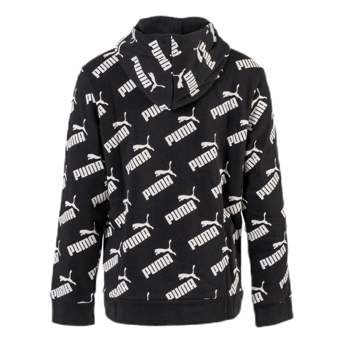 Amplified AOP Hoody TR B Black
