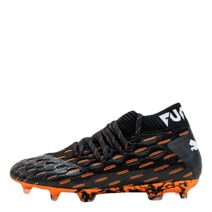 Puma future orange and clearance black