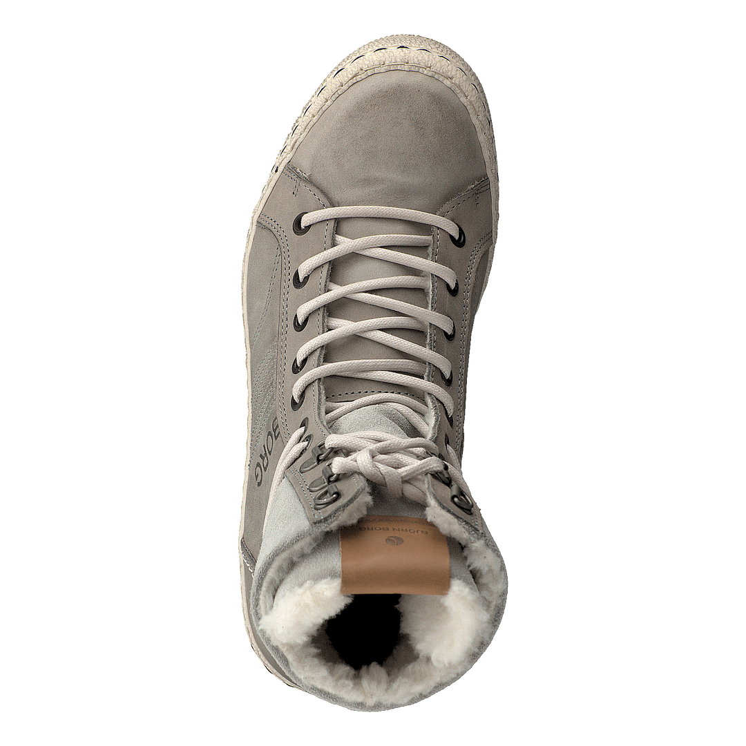Wendy High Fur Light Grey