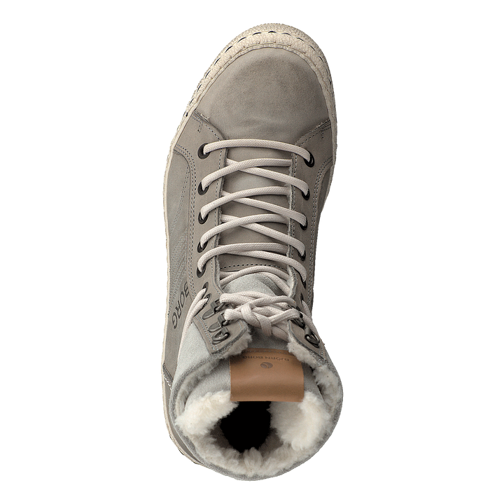 Wendy High Fur Light Grey