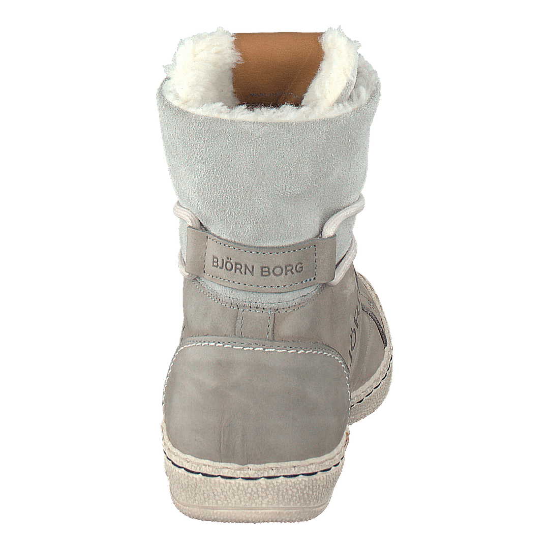 Wendy High Fur Light Grey