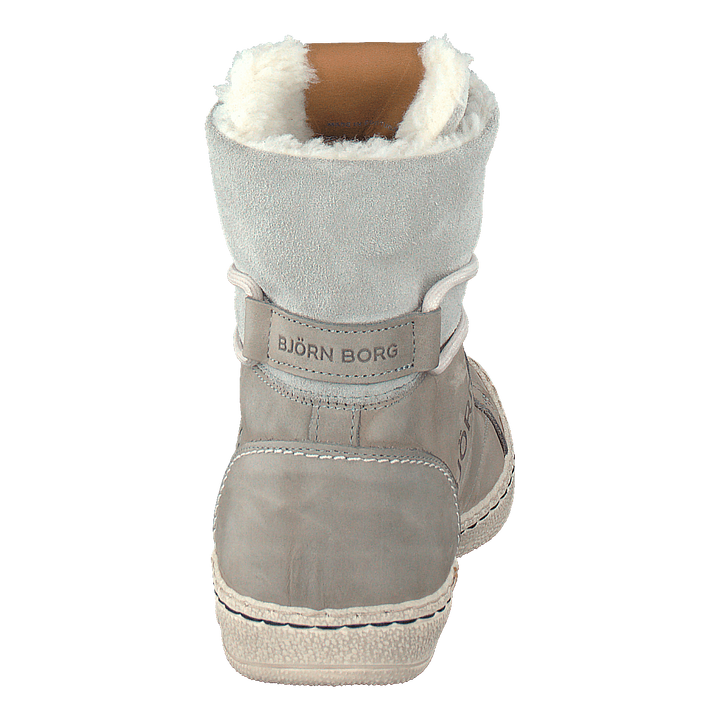 Wendy High Fur Light Grey
