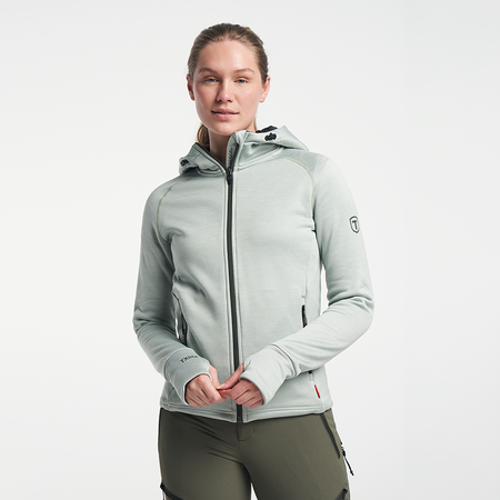 Txlite Hoodie Zip W Eucalyptus