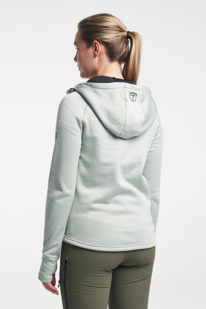 Txlite Hoodie Zip W Eucalyptus